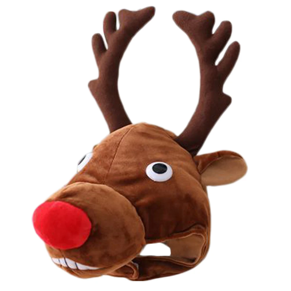 1Pcs Elk Head Shape Christmas Cartoon Headgear Warm Winter Party Costume Accessory Adorable Unique Photo Prop Cartoon Head-Wear
1Pcs Elk Head Shape Christmas Cartoon Headgear Warm Winter Party Costume Accessory Adorable Unique Photo Prop Cartoon Head-Wear