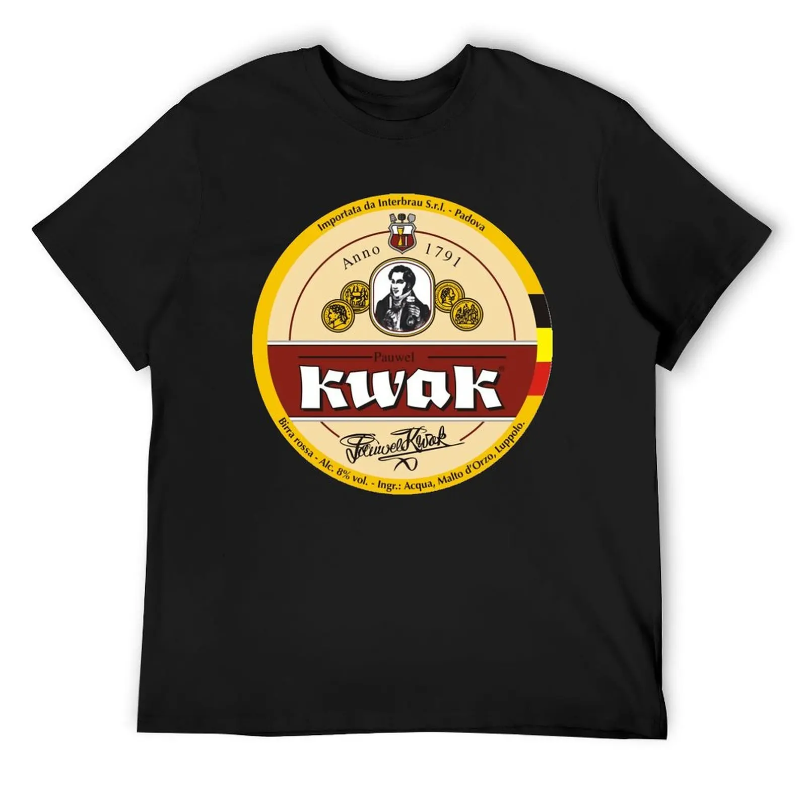 Belgian kwak beer logo local beer brewery logo T-Shirt blanks plus size tops summer clothes mens funny t shirts
Belgian kwak beer logo local beer brewery logo T-Shirt blanks plus size tops summer clothes mens funny t shirts