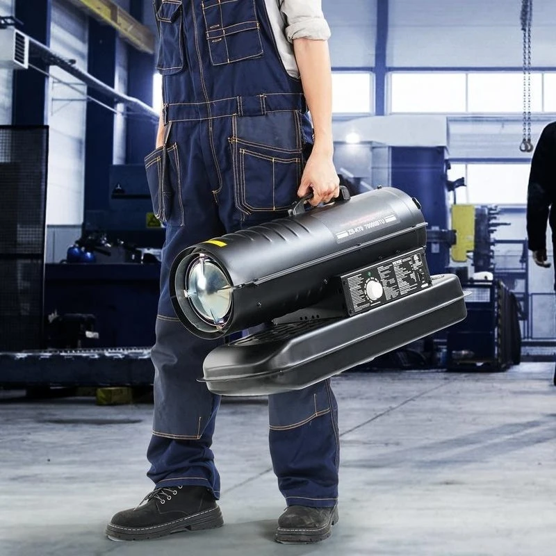 Kerosene Forced Air Heater, 70000 BTU Portable Torpedo Diesel Space Heater with Thermostat, 5 Gallon Tank Energy-Efficient heavy-duty Heater, for Indoor Outdoor Use Workshop Industry
Kerosene Forced Air Heater, 70000 BTU Portable Torpedo Diesel Space Heater with Thermostat, 5 Gallon Tank Energy-Efficient heavy-duty Heater, for Indoor Outdoor Use Workshop Industry