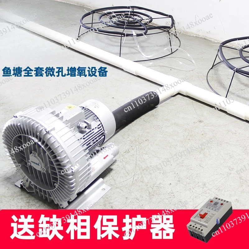 Fishery aquaculture oxygenator pump 20 mu pond full set of microporous oxygenator fish pond bottom aeration
Fishery aquaculture oxygenator pump 20 mu pond full set of microporous oxygenator fish pond bottom aeration