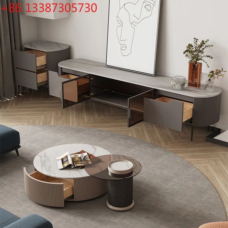 Итальянский минималистичный сочетание каменной плиты, современный журнальный столик для гостиной и дома
Итальянский минималистичный сочетание каменной плиты, современный журнальный столик для гостиной и дома