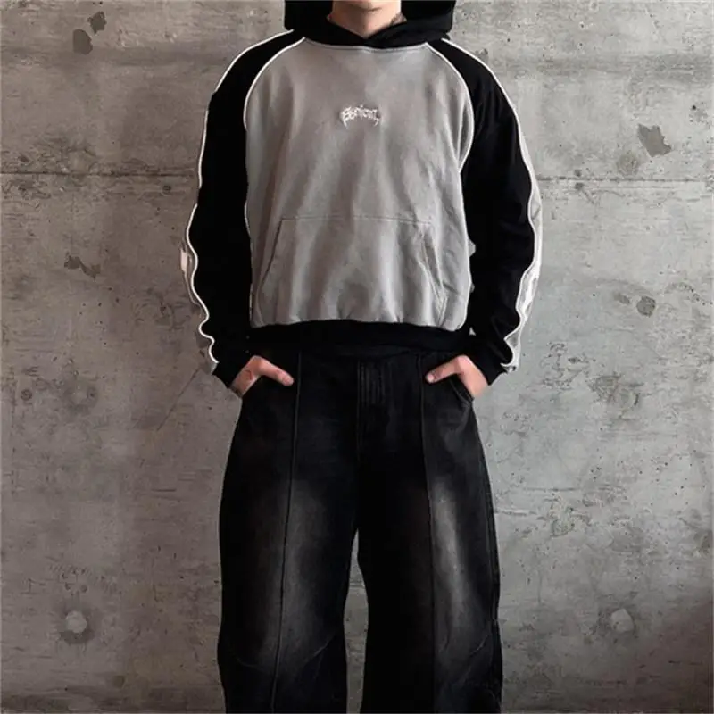 Осенне-зимняя трансграничная толстовка с капюшоном и цветными блоками, мужской и женский пуловер с длинными рукавами и принтом, куртка с капюшоном
Осенне-зимняя трансграничная толстовка с капюшоном и цветными блоками, мужской и женский пуловер с длинными рукавами и принтом, куртка с капюшоном