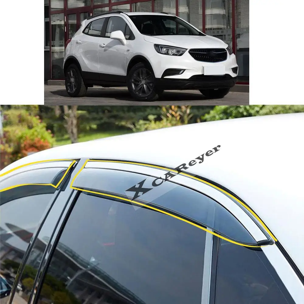 For BUICK Encore 2013 2014 2015 2016 2017 2018 2019 Car Body Styling Sticker Plastic Window Glass Wind Visor Rain/Sun Guard Vent
For BUICK Encore 2013 2014 2015 2016 2017 2018 2019 Car Body Styling Sticker Plastic Window Glass Wind Visor Rain/Sun Guard Vent