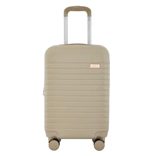 kensie 22" Graceful Hardside Carry-On Luggage, Light Taupe
kensie 22" Graceful Hardside Carry-On Luggage, Light Taupe