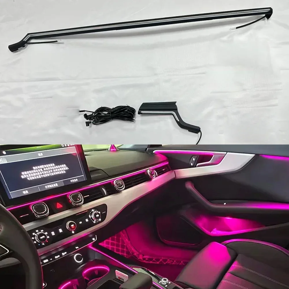 For Audi A4 S4 A5 S5 B9 Upgrade Refit Dashboard Ambient Light Dashboard LED Bar Strip Light Saddle Light
For Audi A4 S4 A5 S5 B9 Upgrade Refit Dashboard Ambient Light Dashboard LED Bar Strip Light Saddle Light