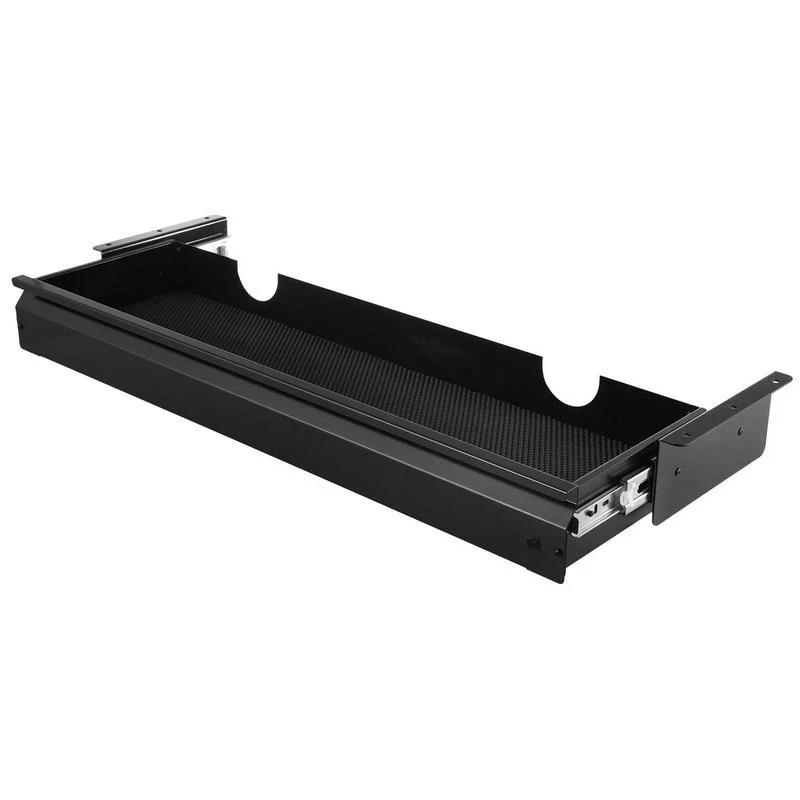 Under Desk Storage Bin 33x9x4 in For Office Home Workstation, Hidden Desktop Organizer Pull-out Drawer Attachment Mounted Tray
Under Desk Storage Bin 33x9x4 in For Office Home Workstation, Hidden Desktop Organizer Pull-out Drawer Attachment Mounted Tray