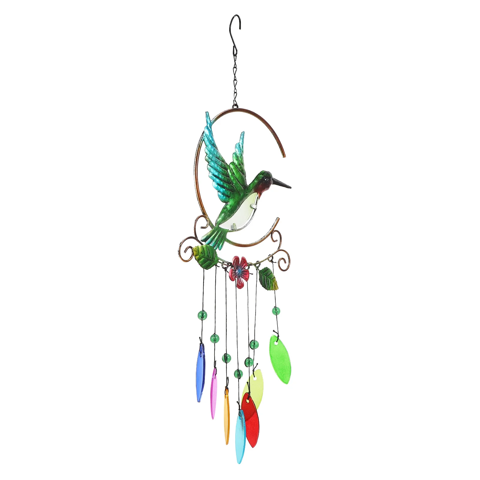 Metal Wind Chime Pendant Lifelike Hummingbird Hanging Decor For Garden Porch Balcony Window Indoor Outdoor Wall Door Ornament
Metal Wind Chime Pendant Lifelike Hummingbird Hanging Decor For Garden Porch Balcony Window Indoor Outdoor Wall Door Ornament