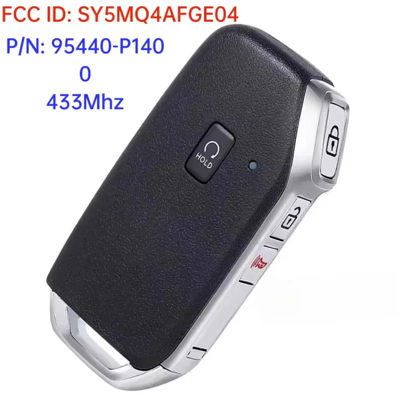 Smart Remote Key Fob for KIA Sportage 2021- 2025 SY5MQ4AFGE04 433MHz 95440-P1400
Smart Remote Key Fob for KIA Sportage 2021- 2025 SY5MQ4AFGE04 433MHz 95440-P1400