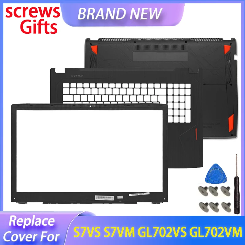 Replace Cover For S7VS S7VM GL702VS GL702VM Laptop Front Bezel Palmrest Upper Top Cover Lower Bottom Case Housing
Replace Cover For S7VS S7VM GL702VS GL702VM Laptop Front Bezel Palmrest Upper Top Cover Lower Bottom Case Housing