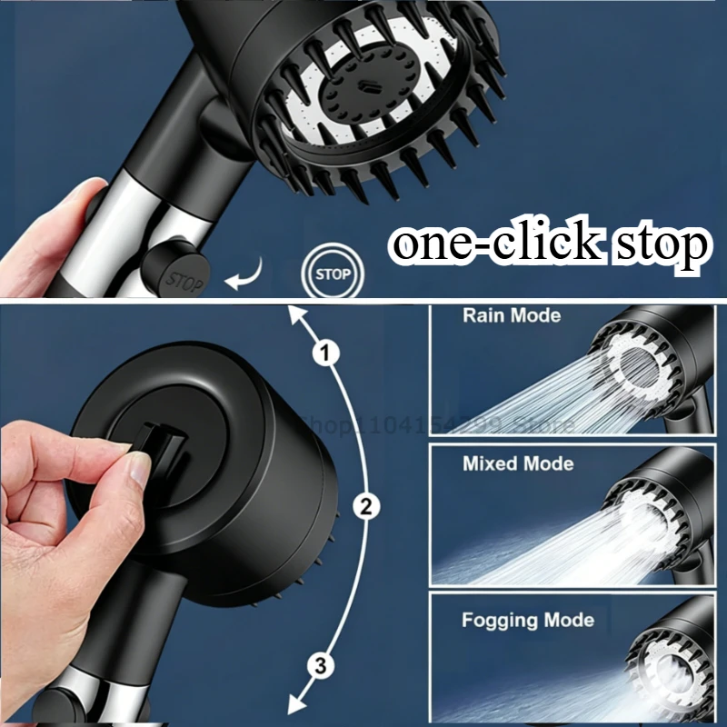High Pressure Shower Heads with Filter 3 Modes Adjustable Shower Head High Flow Massage Shower Head Large Water Flow Bathroom
High Pressure Shower Heads with Filter 3 Modes Adjustable Shower Head High Flow Massage Shower Head Large Water Flow Bathroom