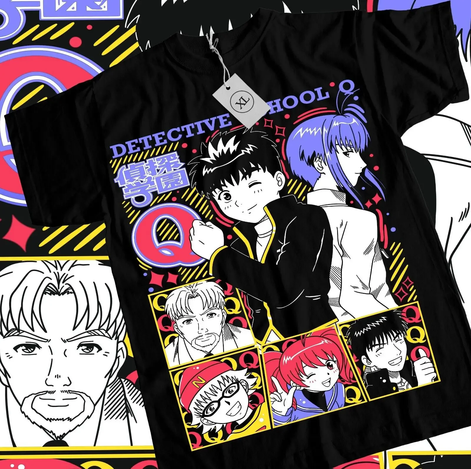 Detective School Q T-Shirt Funny Mom Girl Anime Kawaii waifu Shirt Tee All Size
Detective School Q T-Shirt Funny Mom Girl Anime Kawaii waifu Shirt Tee All Size