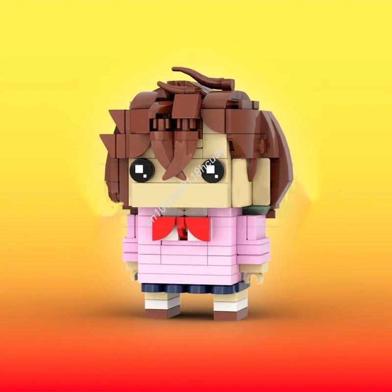 250 деталей MOC Momo Ayase DanDaDanss Brickheadz: Конструктор для развития логического мышления и воображения, Рождественский подарок
250 деталей MOC Momo Ayase DanDaDanss Brickheadz: Конструктор для развития логического мышления и воображения, Рождественский подарок