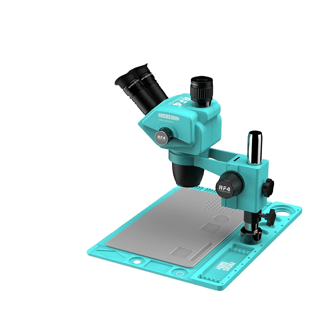 RF-6565PROD2 Trinocular Microscope WF10X23 Continuous Zoom Wide-angle Eyepiece Upgrade 0.5xCTV Dustproof RF4 Microscope Repair
RF-6565PROD2 Trinocular Microscope WF10X23 Continuous Zoom Wide-angle Eyepiece Upgrade 0.5xCTV Dustproof RF4 Microscope Repair