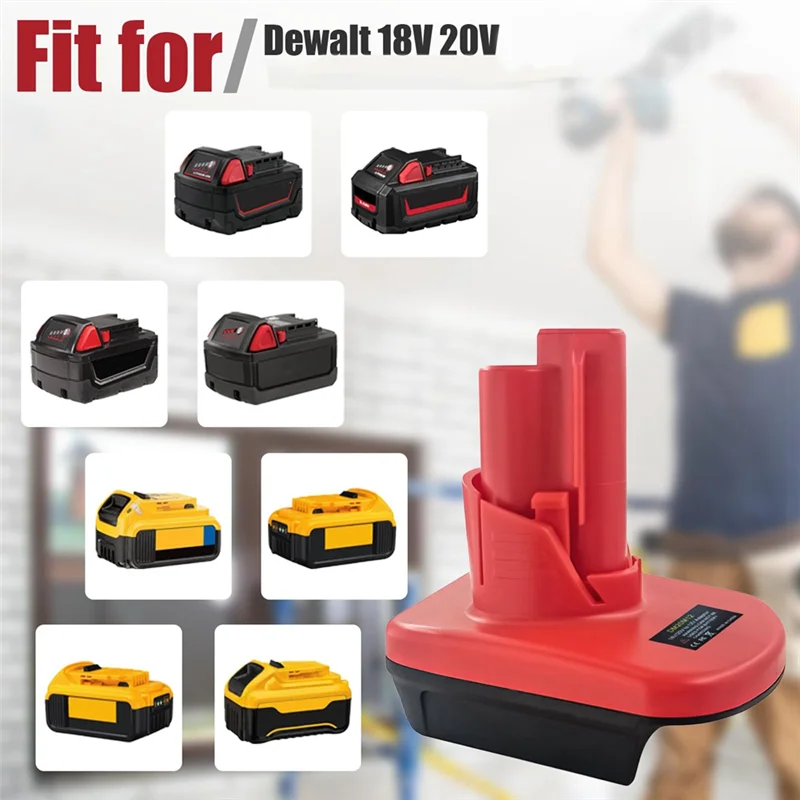 ABRW-DM20M12 Battery Adapter For 20V For 18V M18 Battery Convert To For 12V M12 Cordless Tools Durabl
ABRW-DM20M12 Battery Adapter For 20V For 18V M18 Battery Convert To For 12V M12 Cordless Tools Durabl