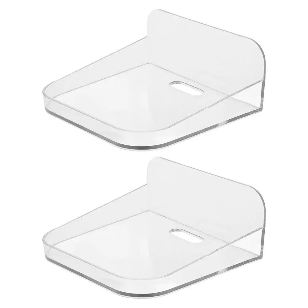 2Pcs Stand Wall Shelf Ledge Floating Shelves Indoor Clear Material No Drilling Multifunctional Storage
2Pcs Stand Wall Shelf Ledge Floating Shelves Indoor Clear Material No Drilling Multifunctional Storage