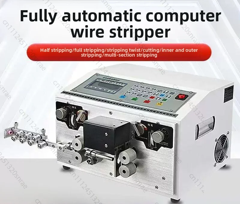 Automatic Wire Stripping & Cutting Machine, All-in-One Tool for Cable Processing
Automatic Wire Stripping & Cutting Machine, All-in-One Tool for Cable Processing