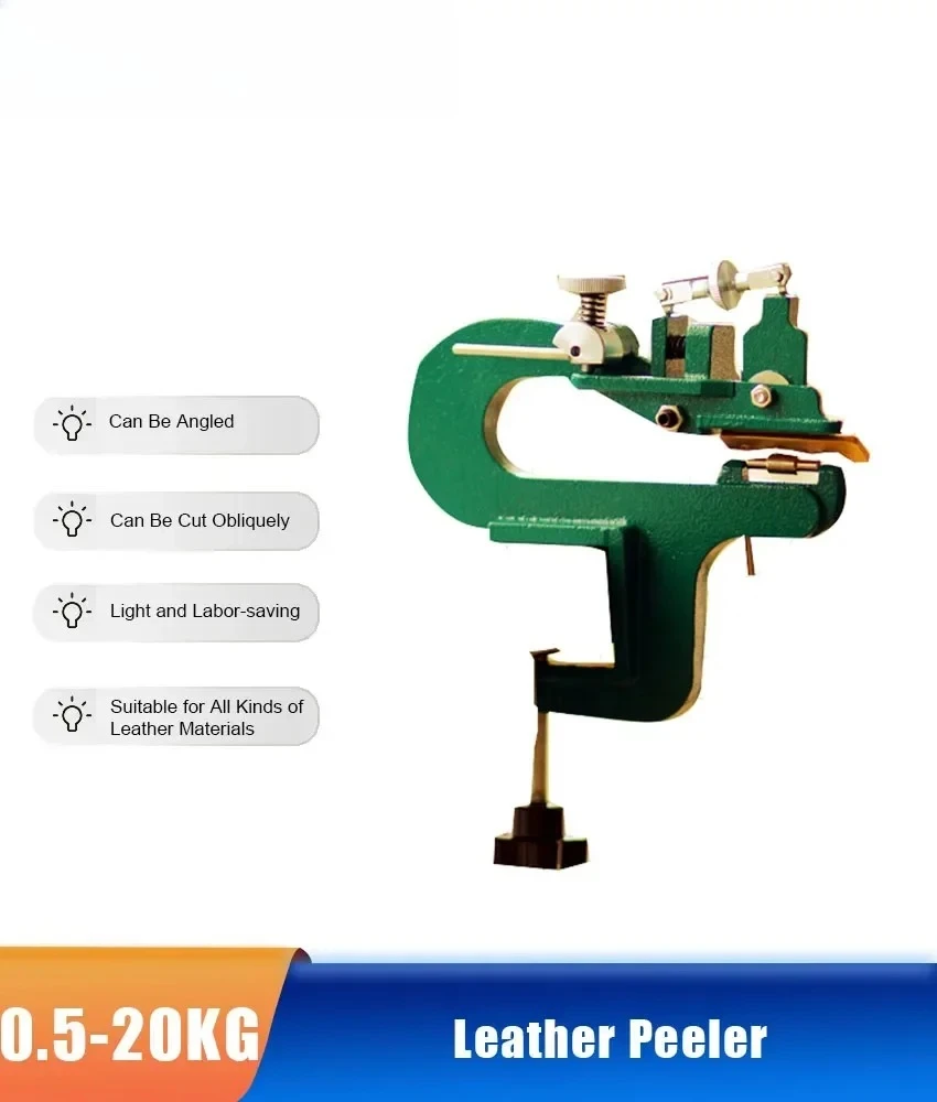 New Multifunctional Adjustable Leather Separation Peeler Portable DIY Manual Vegetable Tanned Leather Scraper Thinning Machine
New Multifunctional Adjustable Leather Separation Peeler Portable DIY Manual Vegetable Tanned Leather Scraper Thinning Machine