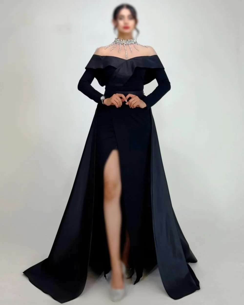 Customized Modern Style Matching Jersey Pleat Ruched Column Off-the-shoulder Long Dresses Bespoke Occasion Dresses Formal Retro
Customized Modern Style Matching Jersey Pleat Ruched Column Off-the-shoulder Long Dresses Bespoke Occasion Dresses Formal Retro