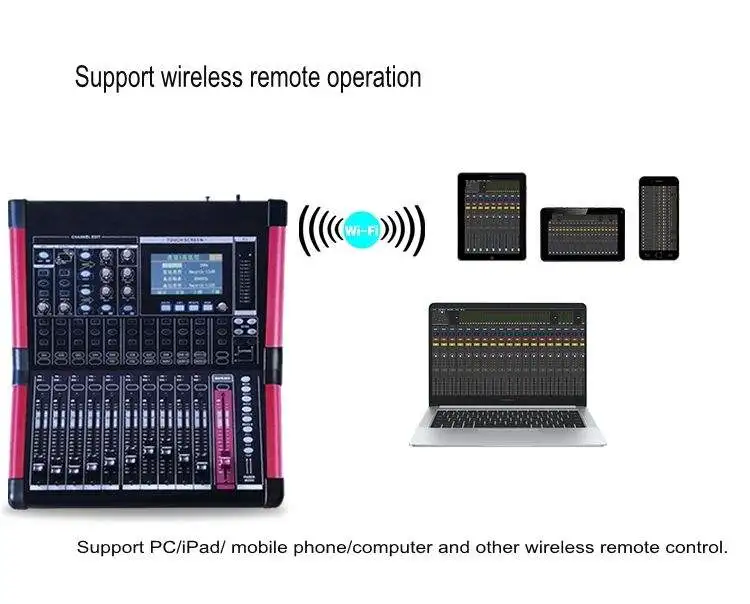 Rayco Professional DJ Pro Audio Console Mixer Digital Audio Mixer Designed for Professional Use
Rayco Professional DJ Pro Audio Console Mixer Digital Audio Mixer Designed for Professional Use