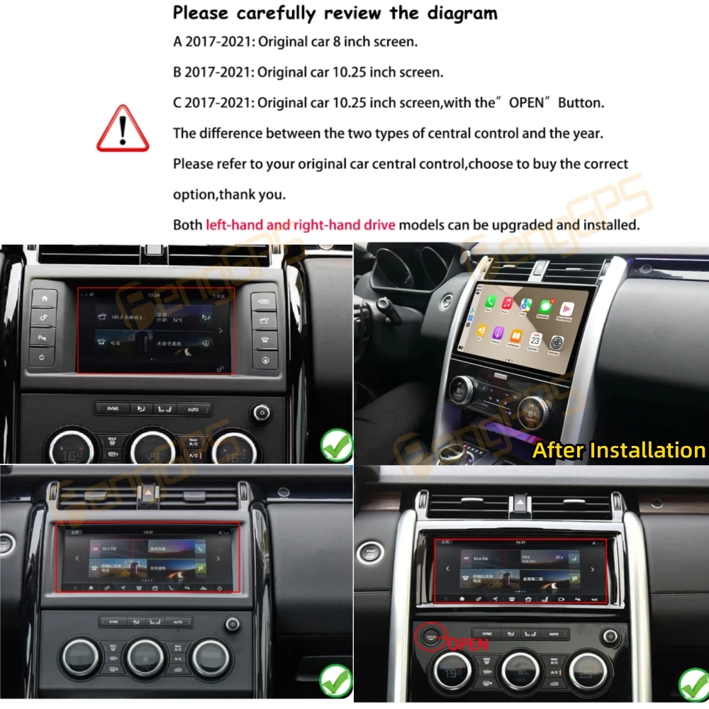 11.4 Inch Android 13 For Land Rover Discovery 5 LR5 L462 2017-2021 Carplay Multimedia Player GPS Navi Auto Radio Stereo Headunit
11.4 Inch Android 13 For Land Rover Discovery 5 LR5 L462 2017-2021 Carplay Multimedia Player GPS Navi Auto Radio Stereo Headunit