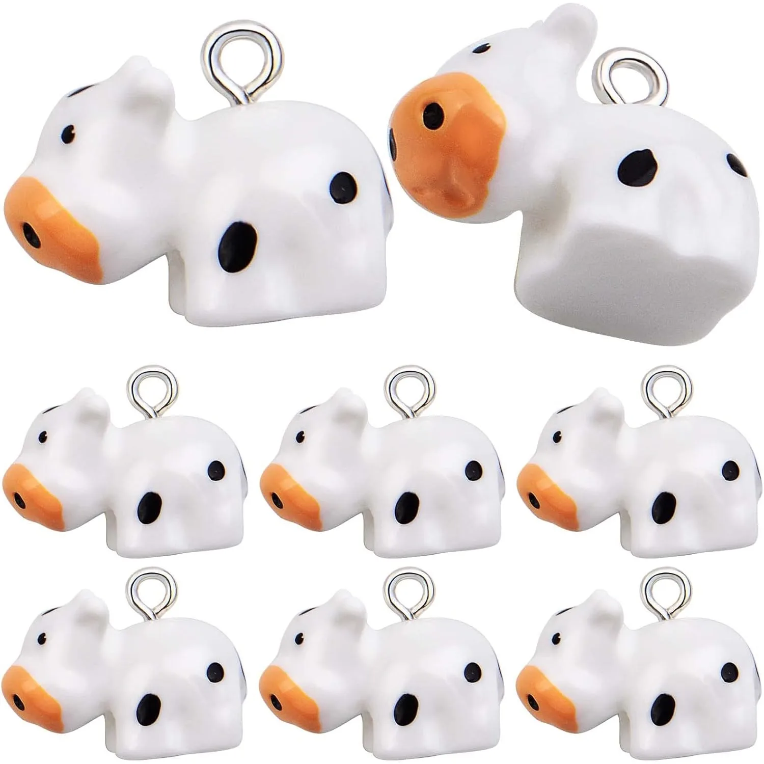 30 шт., подвески в виде коровы из смолы, милые подвески в виде крупного рогатого скота, висячие подвески с маленькими животными для DIY, ожерелье, браслет, серьги, изготовление ювелирных изделий
30 шт., подвески в виде коровы из смолы, милые подвески в виде крупного рогатого скота, висячие подвески с маленькими животными для DIY, ожерелье, браслет, серьги, изготовление ювелирных изделий