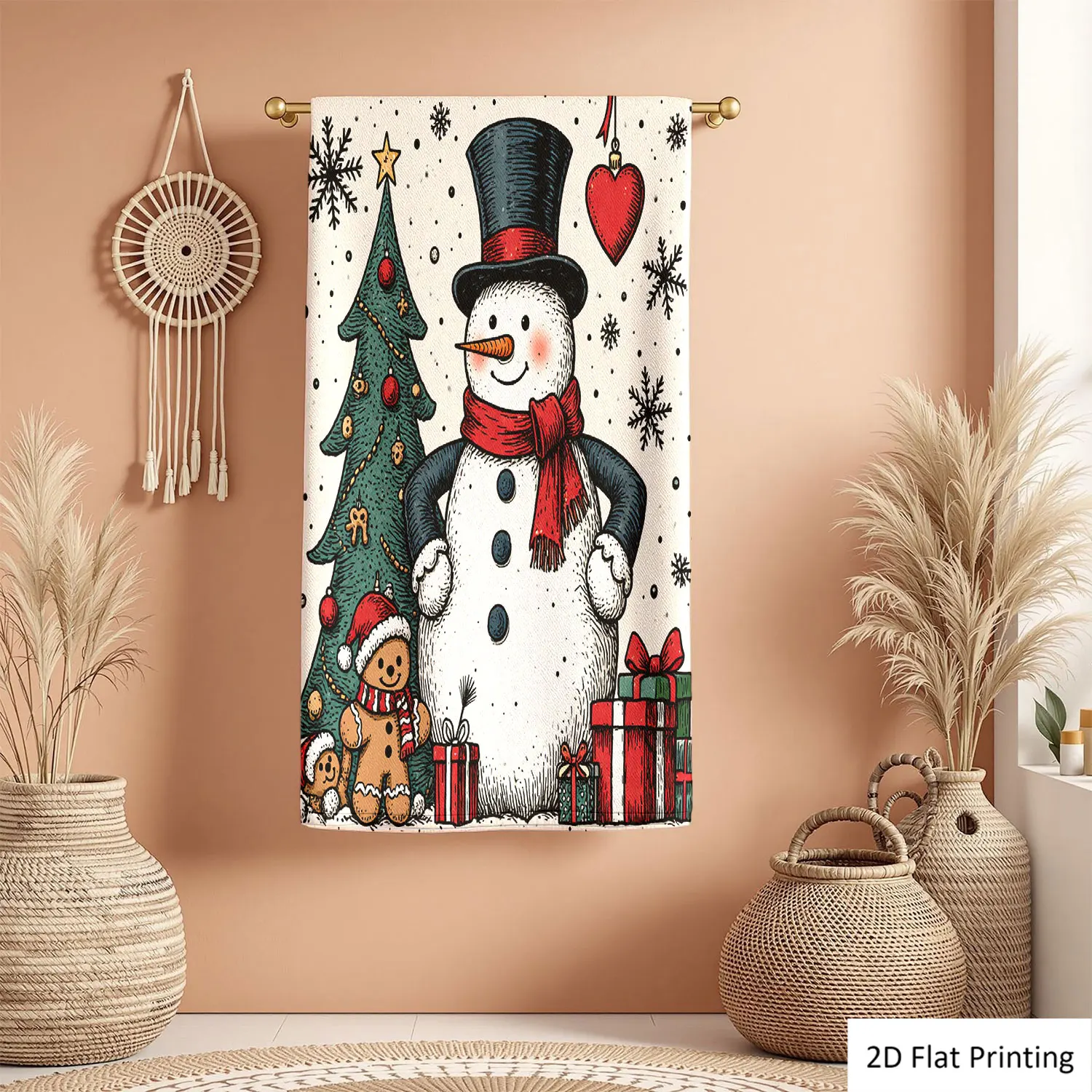 1Pc Christmas Snowman Christmas Tree Gifts Gingerbread Man Bathroom Hand Towel Bath Towel, Multiple Size Microfiber Polyester Towel, Unique Home Decorative Kitchen Towels, Festival Bathroom Accessories Decor, Quick Dry and Absorbent
1Pc Christmas Snowman Christmas Tree Gifts Gingerbread Man Bathroom Hand Towel Bath Towel, Multiple Size Microfiber Polyester Towel, Unique Home Decorative Kitchen Towels, Festival Bathroom Accessories Decor, Quick Dry and Absorbent