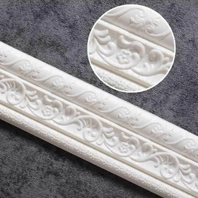3D Peel And Stick Crown Molding Adhesive Flexible Molding Trim 3D Flexible Wallpaper Border For Home Office Hotel DIY Decoration
3D Peel And Stick Crown Molding Adhesive Flexible Molding Trim 3D Flexible Wallpaper Border For Home Office Hotel DIY Decoration