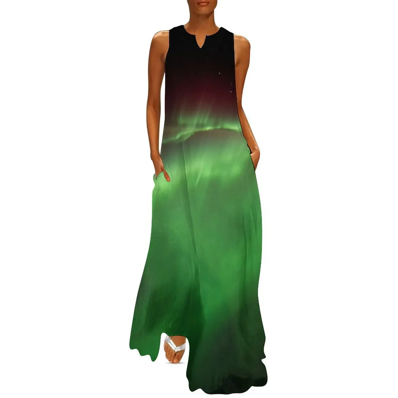 Northern Lights - Aurora Borealis from Space Long Dress women's clothing summer 2025 novelties dresses ladies 2025 summer Dress
Northern Lights - Aurora Borealis from Space Long Dress women's clothing summer 2025 novelties dresses ladies 2025 summer Dress