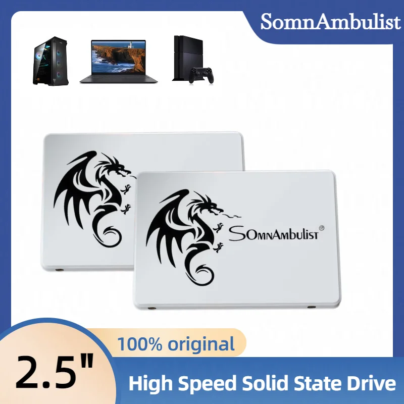SomnAmbulist SSD 2.5 60GB 128GB 256GB 512GB for Laptop Desktop Solid State Drive Sata3 128GB 240GB 480GB
SomnAmbulist SSD 2.5 60GB 128GB 256GB 512GB for Laptop Desktop Solid State Drive Sata3 128GB 240GB 480GB