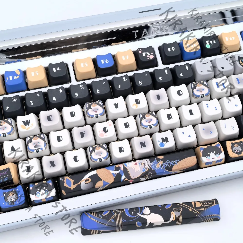 Cipher Honkai: Star Rail Cosplay MAO Kforce Mechanical Keyboard Cap Computer Keyboards Keycaps Ornaments Kawaii Send Friend
Cipher Honkai: Star Rail Cosplay MAO Kforce Mechanical Keyboard Cap Computer Keyboards Keycaps Ornaments Kawaii Send Friend