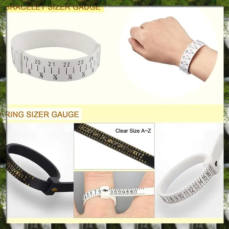 The New Ringsizing Tool Kit Ring Making Plastic Ring Sizer Rubber Hammer Saw Polishing Cloth Wooden Stick Ring Making Tools
The New Ringsizing Tool Kit Ring Making Plastic Ring Sizer Rubber Hammer Saw Polishing Cloth Wooden Stick Ring Making Tools