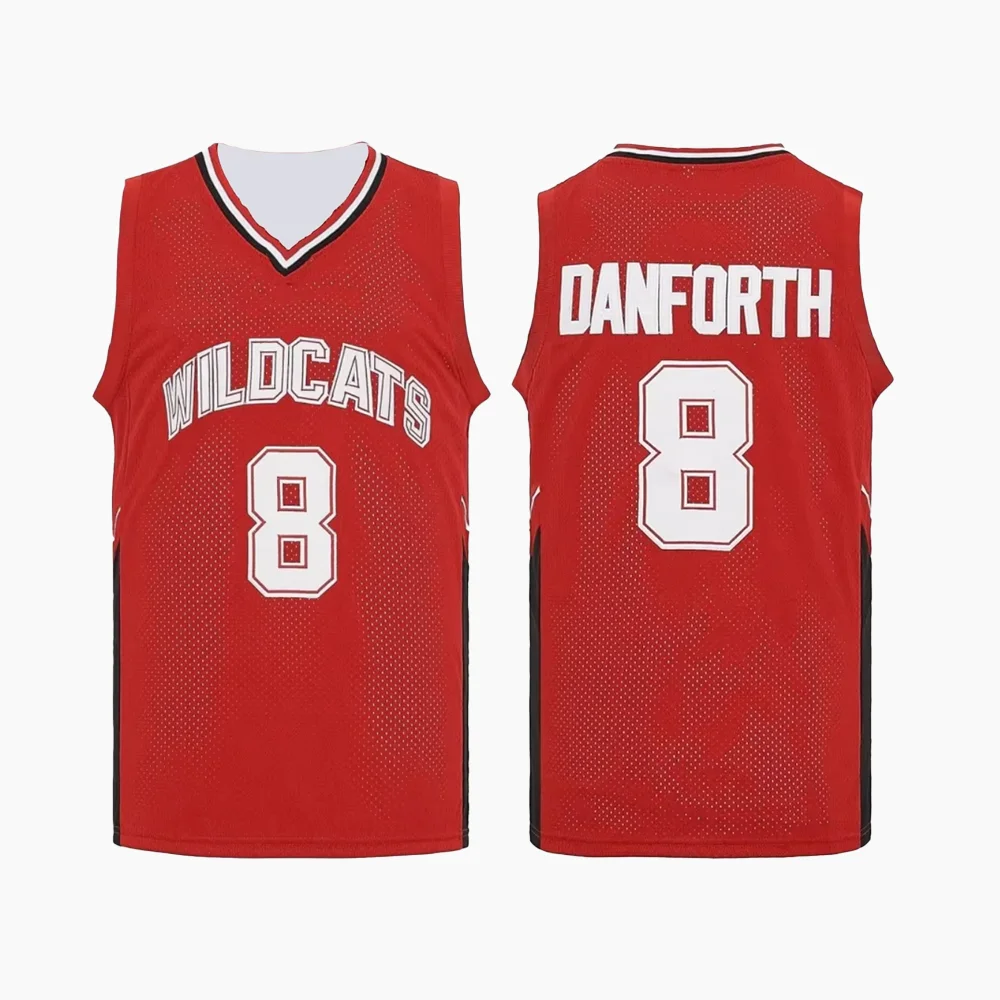 Фильм Wildcat High School # 14, баскетбольная майка Troy Bolton, спортивный трикотаж без рукавов, мужская классическая спортивная майка на открытом воздухе
Фильм Wildcat High School # 14, баскетбольная майка Troy Bolton, спортивный трикотаж без рукавов, мужская классическая спортивная майка на открытом воздухе