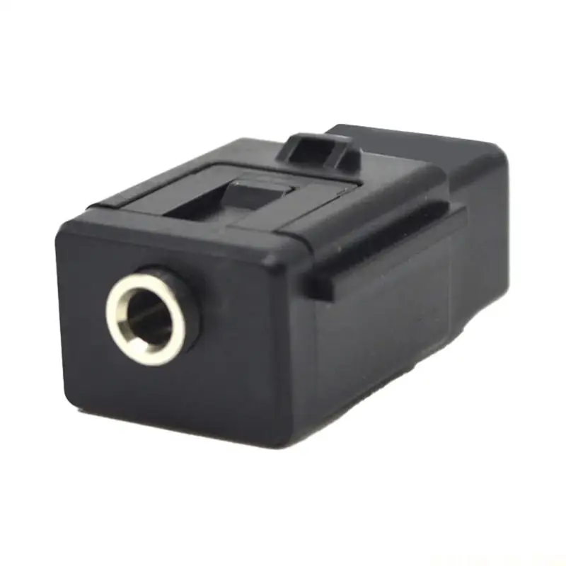 J0MA Universal Car Auxiliary Input Socket Connector ABS Material Stereo Port Suitable For Enhancing Sound Experience 5Q0035724
J0MA Universal Car Auxiliary Input Socket Connector ABS Material Stereo Port Suitable For Enhancing Sound Experience 5Q0035724