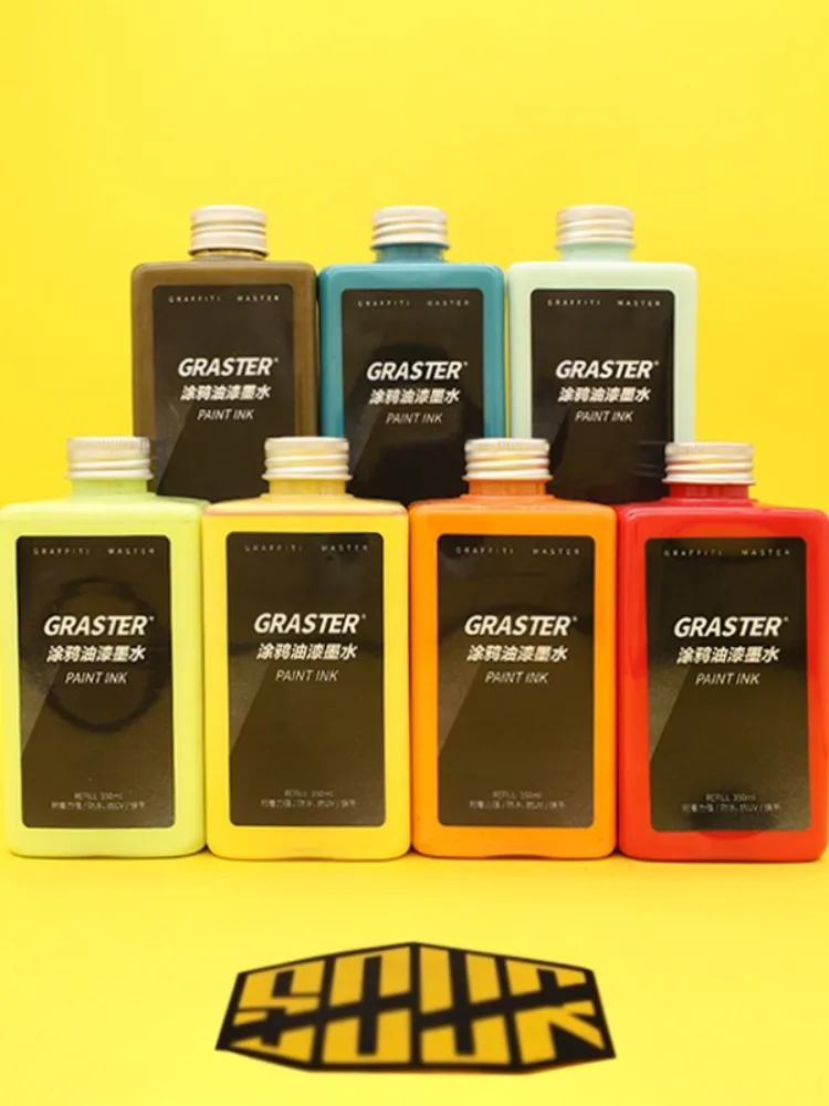 GRASTER Graffiti Paint Ink Flow Pen Paint Pen Marker Waterproof Supplement 350ml Large Capacity Ink Bottle Office Supplies
GRASTER Graffiti Paint Ink Flow Pen Paint Pen Marker Waterproof Supplement 350ml Large Capacity Ink Bottle Office Supplies