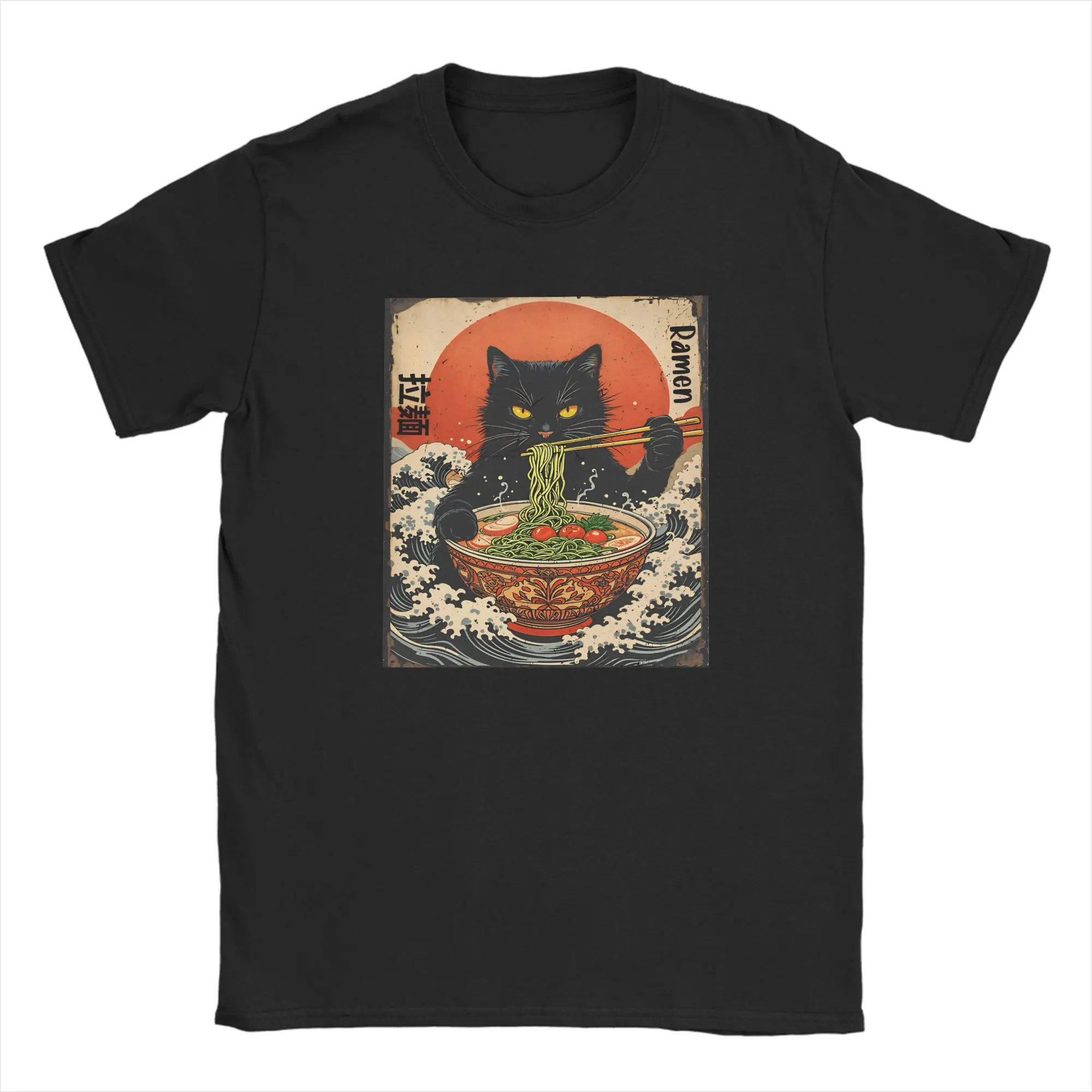 Kawaii Anime Cat Ramen Japanese T-Shirts Men Funny Pure Cotton Tees O Neck Short Sleeve T Shirts New Arrival Clothing
Kawaii Anime Cat Ramen Japanese T-Shirts Men Funny Pure Cotton Tees O Neck Short Sleeve T Shirts New Arrival Clothing