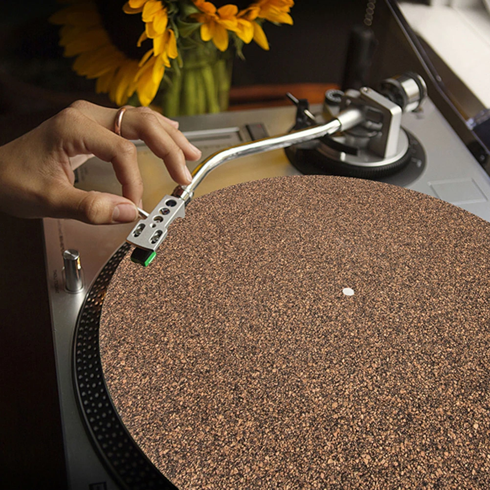 3pcs Cork Record Mat Pad for Vinyl Players Dj Slip Mats Turntable Anti Static Platter Mat Protective Pad Absorption
3pcs Cork Record Mat Pad for Vinyl Players Dj Slip Mats Turntable Anti Static Platter Mat Protective Pad Absorption