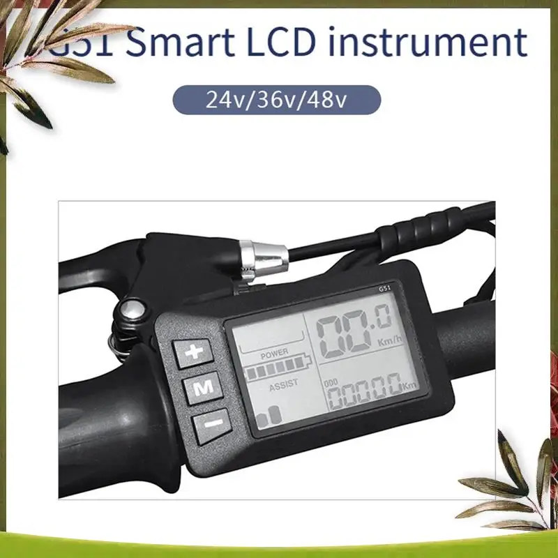 NEW Electric Bike Ebike Replacement Controller G51 LCD Display 5Pin Electric Scooter Accelerator Waterproof Connector
NEW Electric Bike Ebike Replacement Controller G51 LCD Display 5Pin Electric Scooter Accelerator Waterproof Connector