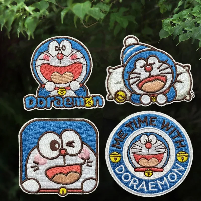 Doraemon Cute Self-adhesive Embroidered Animal Letter Patch Decorative Applique Repair Patch for Clothes Bags DIY Craft Patch
Doraemon Cute Self-adhesive Embroidered Animal Letter Patch Decorative Applique Repair Patch for Clothes Bags DIY Craft Patch