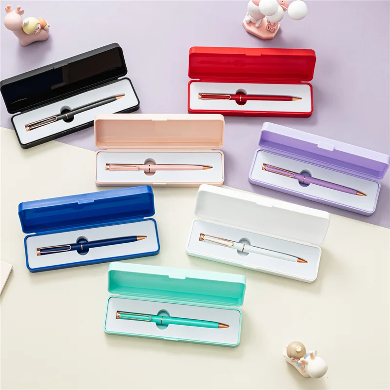 100Pcs/Lot Candy Color Pen Box Creative Makaron PP Plastic Stationery Box Student Gift Pen Packaging Boxes
100Pcs/Lot Candy Color Pen Box Creative Makaron PP Plastic Stationery Box Student Gift Pen Packaging Boxes