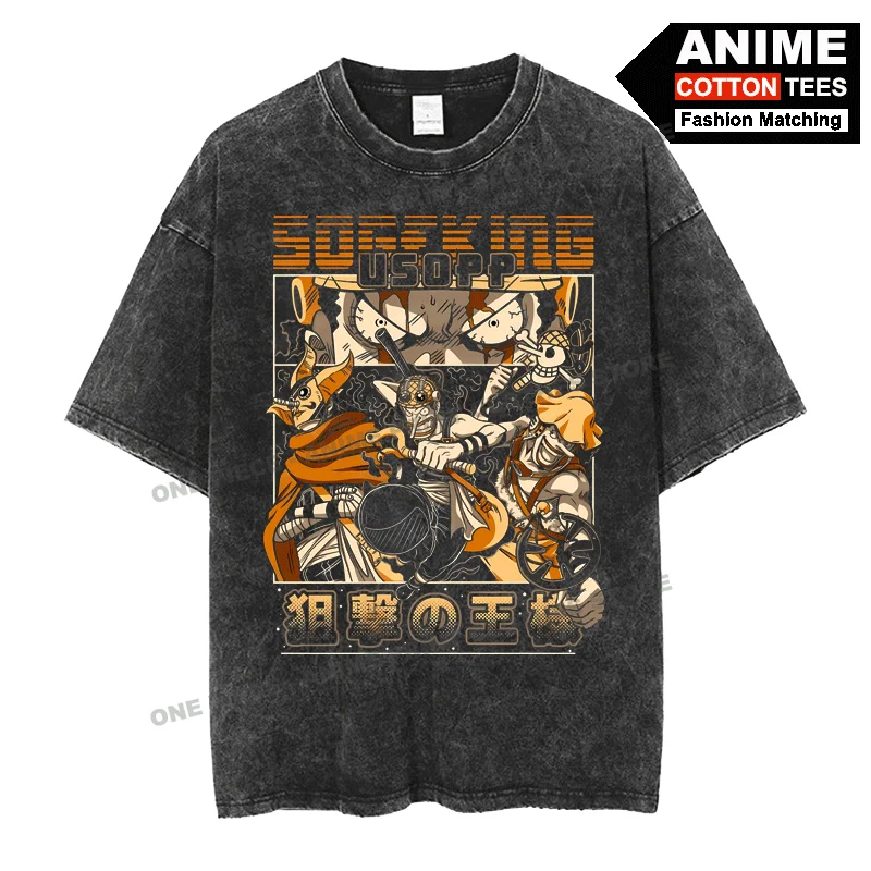 Anime Peripheral Clothing ONE PIECE - Sniper King · Usopp Print T Shirt y2k Street styl Men Women Short Sleeve Cotton Loose Tees
Anime Peripheral Clothing ONE PIECE - Sniper King · Usopp Print T Shirt y2k Street styl Men Women Short Sleeve Cotton Loose Tees