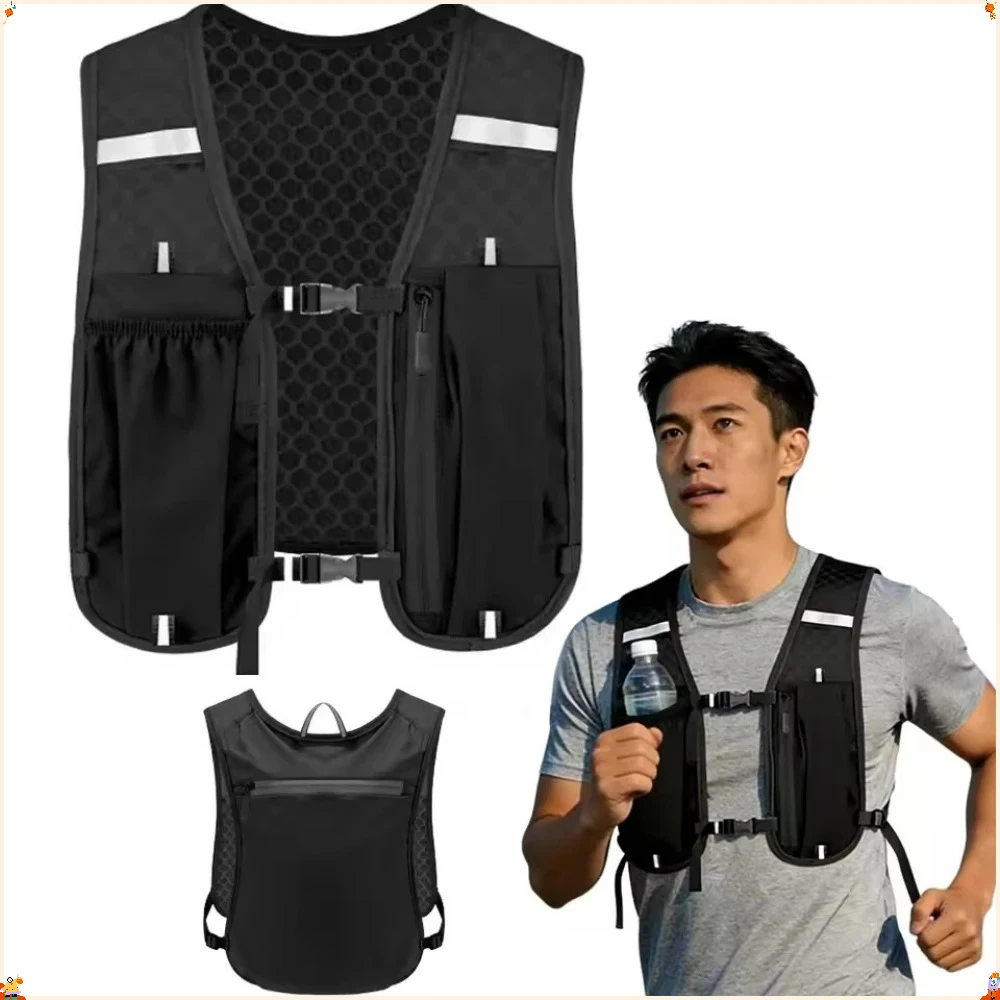 Men Women Hydration Vest Backpack Breathable Waterproof Adjustable Hydration Pack For Trail Running Cycling Hiking Marathon
Men Women Hydration Vest Backpack Breathable Waterproof Adjustable Hydration Pack For Trail Running Cycling Hiking Marathon
