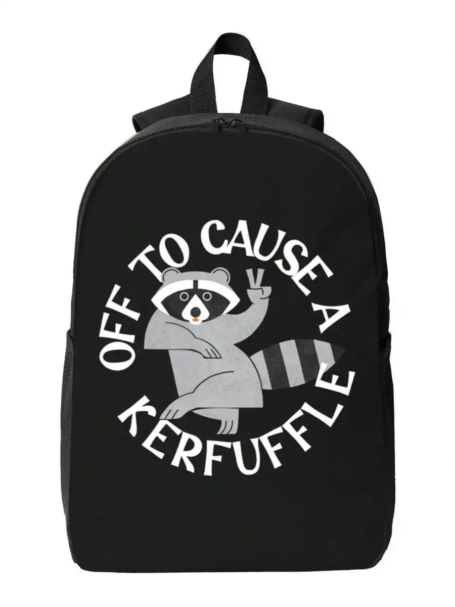 Lightweight Waterproof Backpack With Raccoon Graphic Design For Adults
Lightweight Waterproof Backpack With Raccoon Graphic Design For Adults