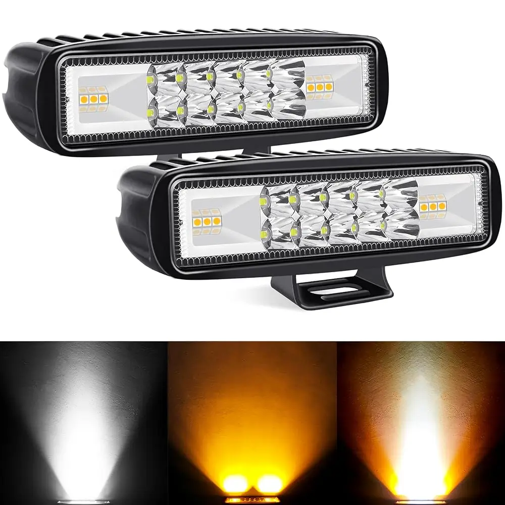 Free Shipping - 6 Inch Slim Led Light Bar, White&Yellow Flashing Waterproof Strobe Led Off road Pods Lights For SUV ATV Car Truc
Free Shipping - 6 Inch Slim Led Light Bar, White&Yellow Flashing Waterproof Strobe Led Off road Pods Lights For SUV ATV Car Truc
