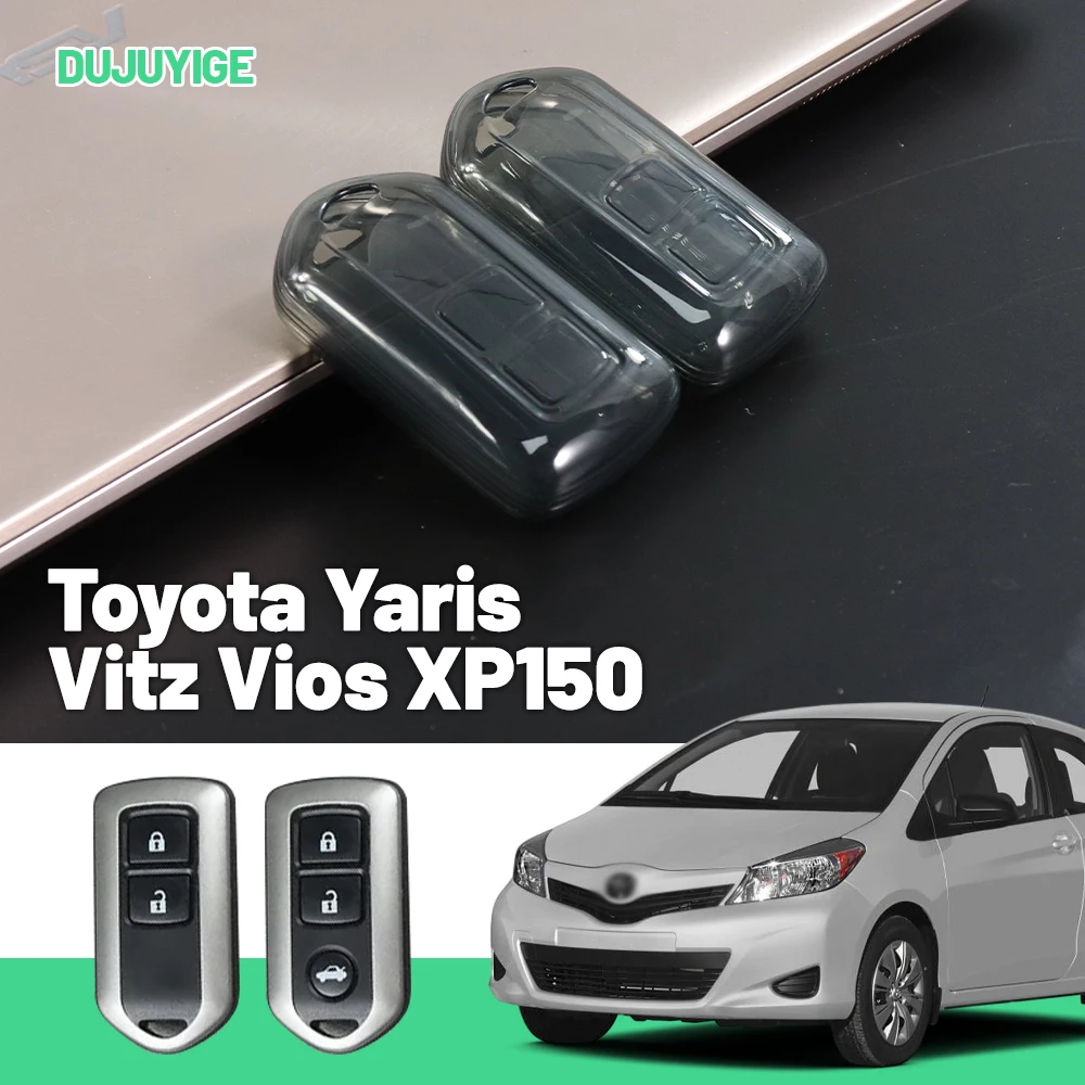 Clear TPU Car Key Case For Toyota Yaris Vitz Vios XP150 XP130 2011-2022 Key Fob Cover Protector Shell Auto Accessories
Clear TPU Car Key Case For Toyota Yaris Vitz Vios XP150 XP130 2011-2022 Key Fob Cover Protector Shell Auto Accessories
