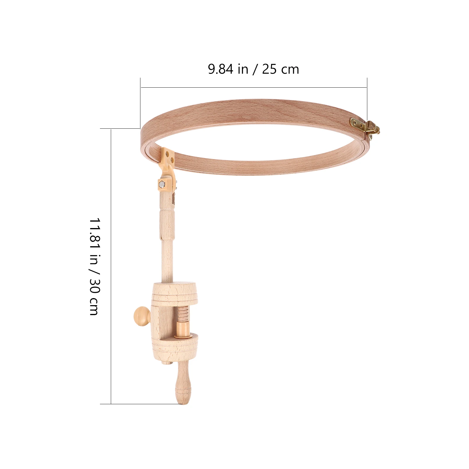 Wooden Round Cross Stitch Frame Adjustable Desktop Stand DIY Embroidery Holder Rotation Embroidery Shelf for Table
Wooden Round Cross Stitch Frame Adjustable Desktop Stand DIY Embroidery Holder Rotation Embroidery Shelf for Table