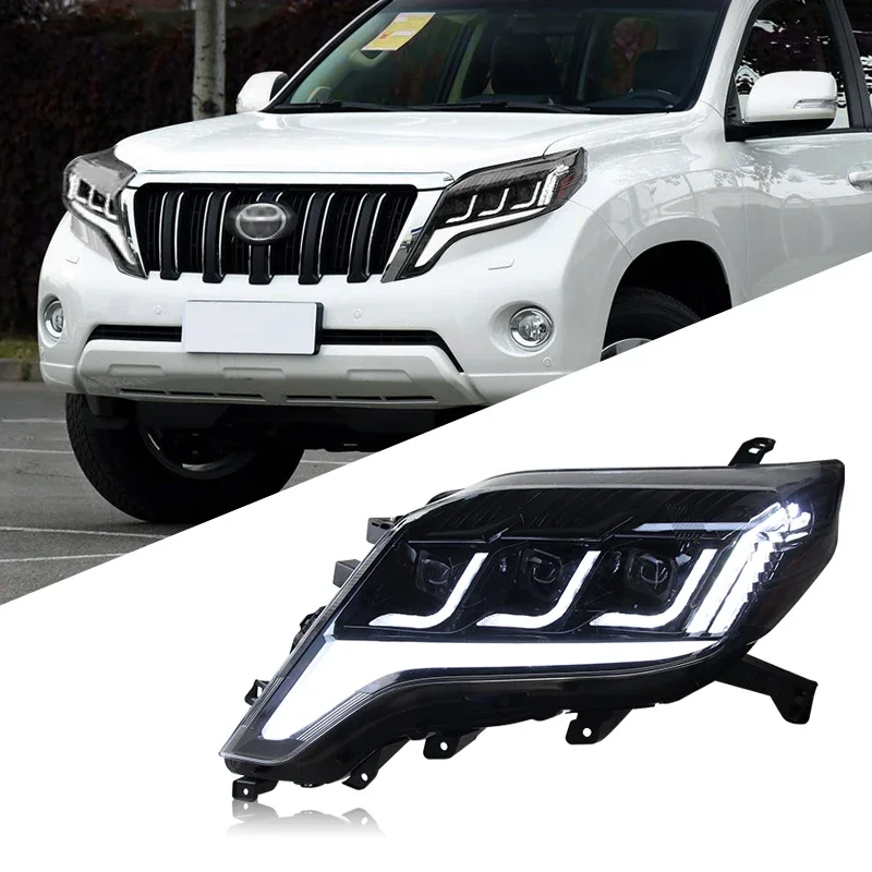 Car LED Headlight Light Assemblies For Toyota Prado 2014-2017 Auto Fog DRL Brake Turn Signal Lamp Plug and Play
Car LED Headlight Light Assemblies For Toyota Prado 2014-2017 Auto Fog DRL Brake Turn Signal Lamp Plug and Play