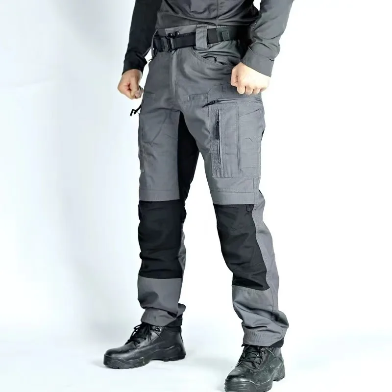 Men's Multi-Pocket Tactical Cargo Pants Waterproof Outdoor Hiking Trousers Spring Autumn Wear-Resistant Climbing Trekking Pants
Men's Multi-Pocket Tactical Cargo Pants Waterproof Outdoor Hiking Trousers Spring Autumn Wear-Resistant Climbing Trekking Pants
