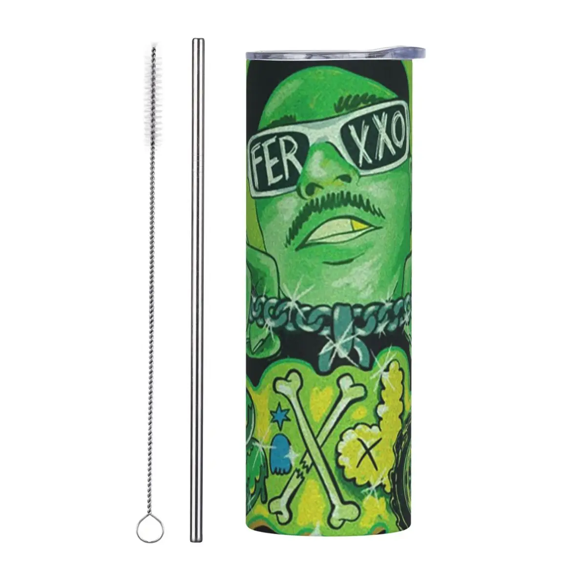 FEID-FERXXO Stainless Steel Tumbler Vacuum Insulated Mugs Thermal Cold Cup Straw With Lid 20oz
FEID-FERXXO Stainless Steel Tumbler Vacuum Insulated Mugs Thermal Cold Cup Straw With Lid 20oz