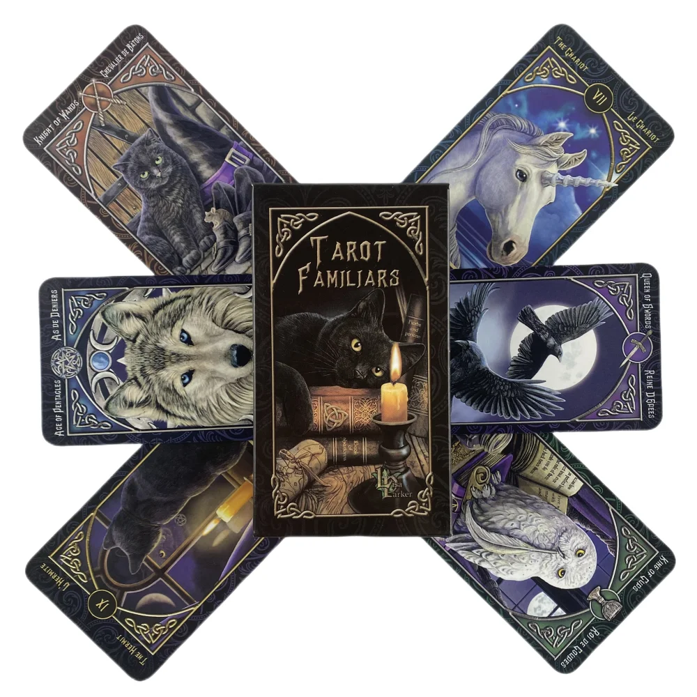 Tarot Familiars Tarot Cards Mysterious Animal Magic Fate Divination Borad Playing Games, Meditation & Spiritual Practices
Tarot Familiars Tarot Cards Mysterious Animal Magic Fate Divination Borad Playing Games, Meditation & Spiritual Practices