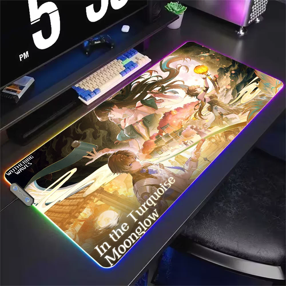 Game Wuthering Waves Zhezhi Xiangliyao S Mouse Pad RGB LED Light Non-Slip Rubber Base Waterproof Office PC Home Best Price Desk-
Game Wuthering Waves Zhezhi Xiangliyao S Mouse Pad RGB LED Light Non-Slip Rubber Base Waterproof Office PC Home Best Price Desk-